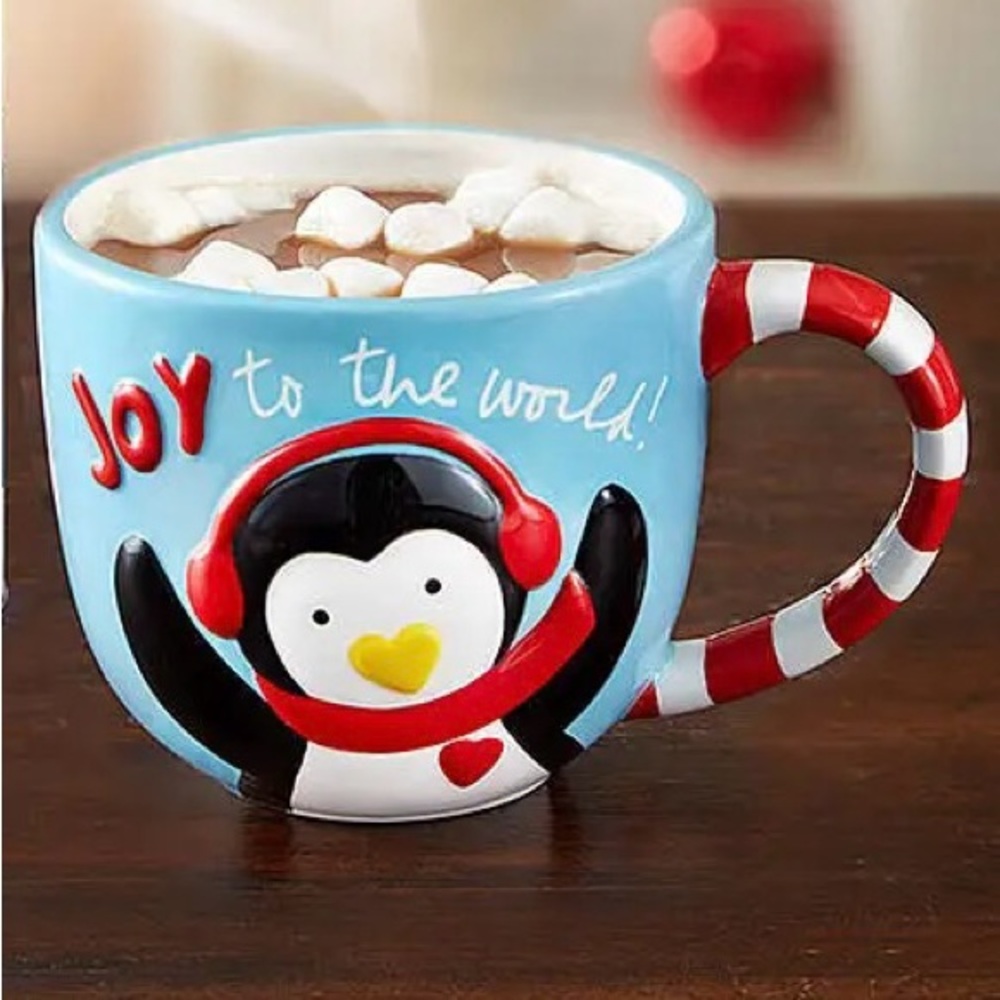 Sandra Magsamen Mug Joy To The World Penguin - 1800Flowers